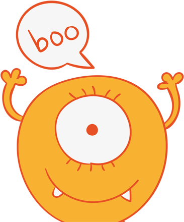 Pegatina Para Armario Monstruo Amarillo - Ochrona Środowiska (374x447)