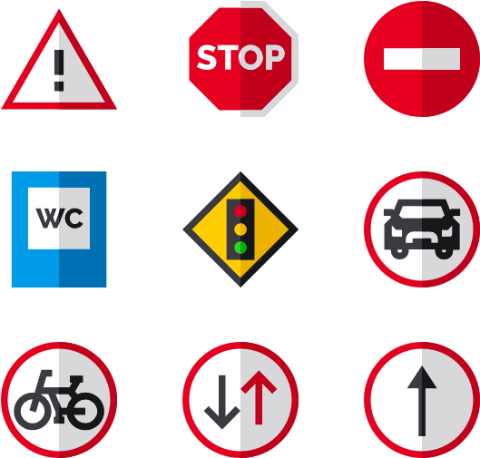 Traffic Signs - Icon (600x564)