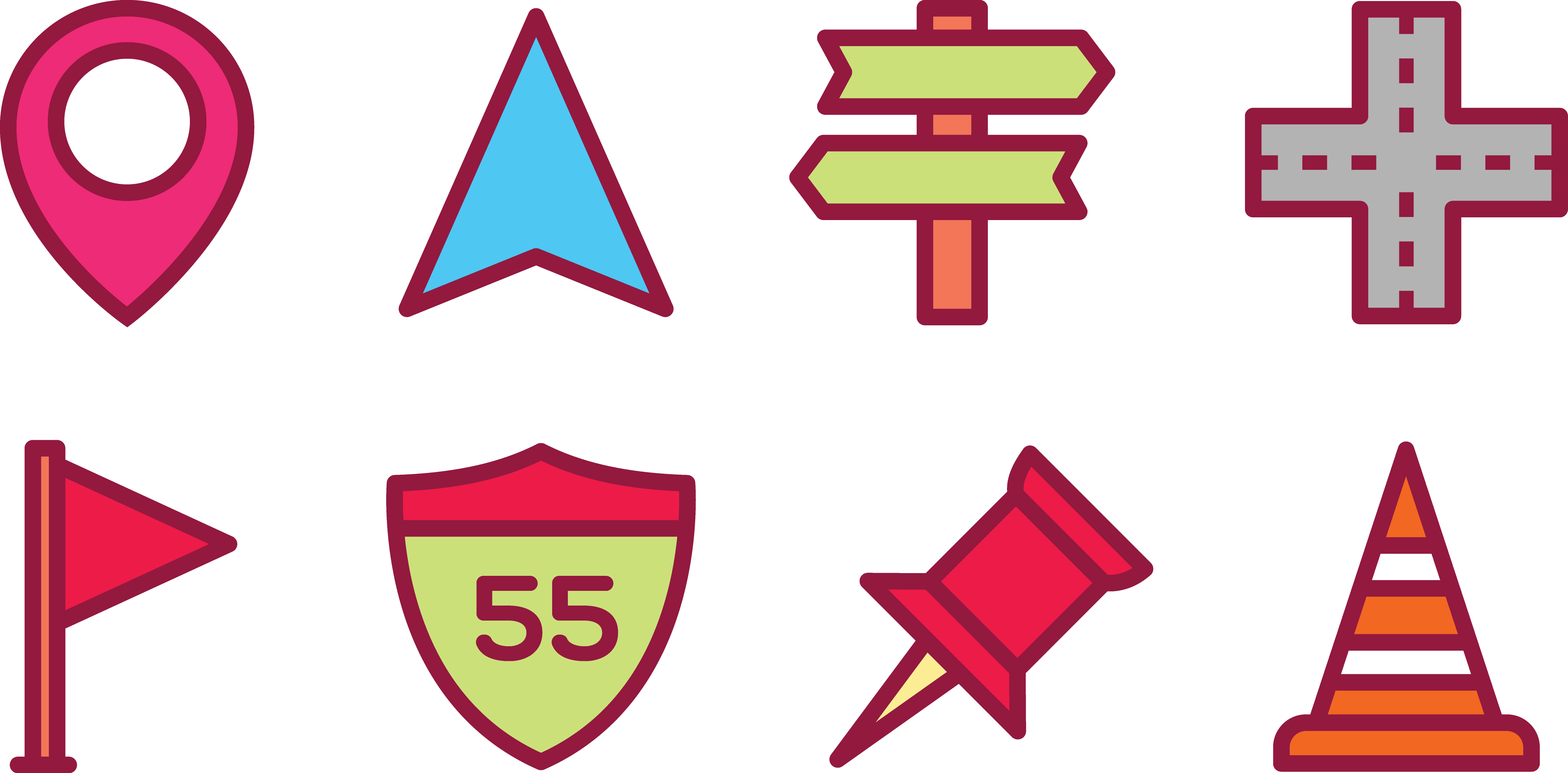 Traffic Sign Clip Art - Traffic Sign Clip Art (4592x2262)