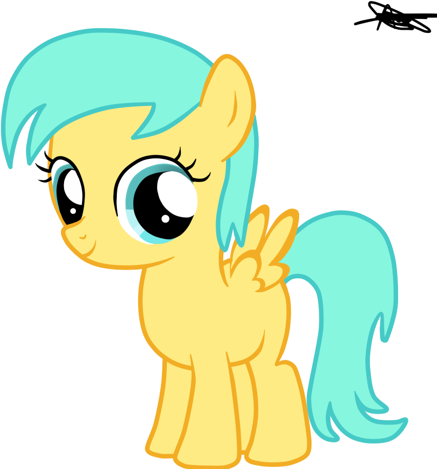 Raindrops Filly By Andreasemiramis - Mlp Filly Raindrops (863x926)