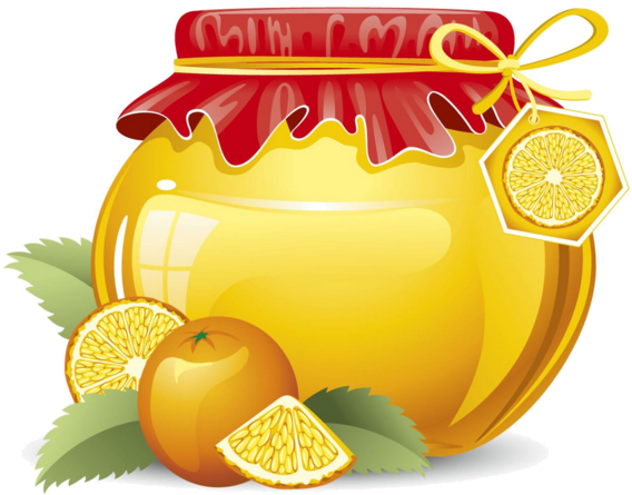 Clip Art, Fruit, Jelly, Pantry, Pots, Cut Outs, Books, - Дошкільникам Про Продукти Харчування (600x509)