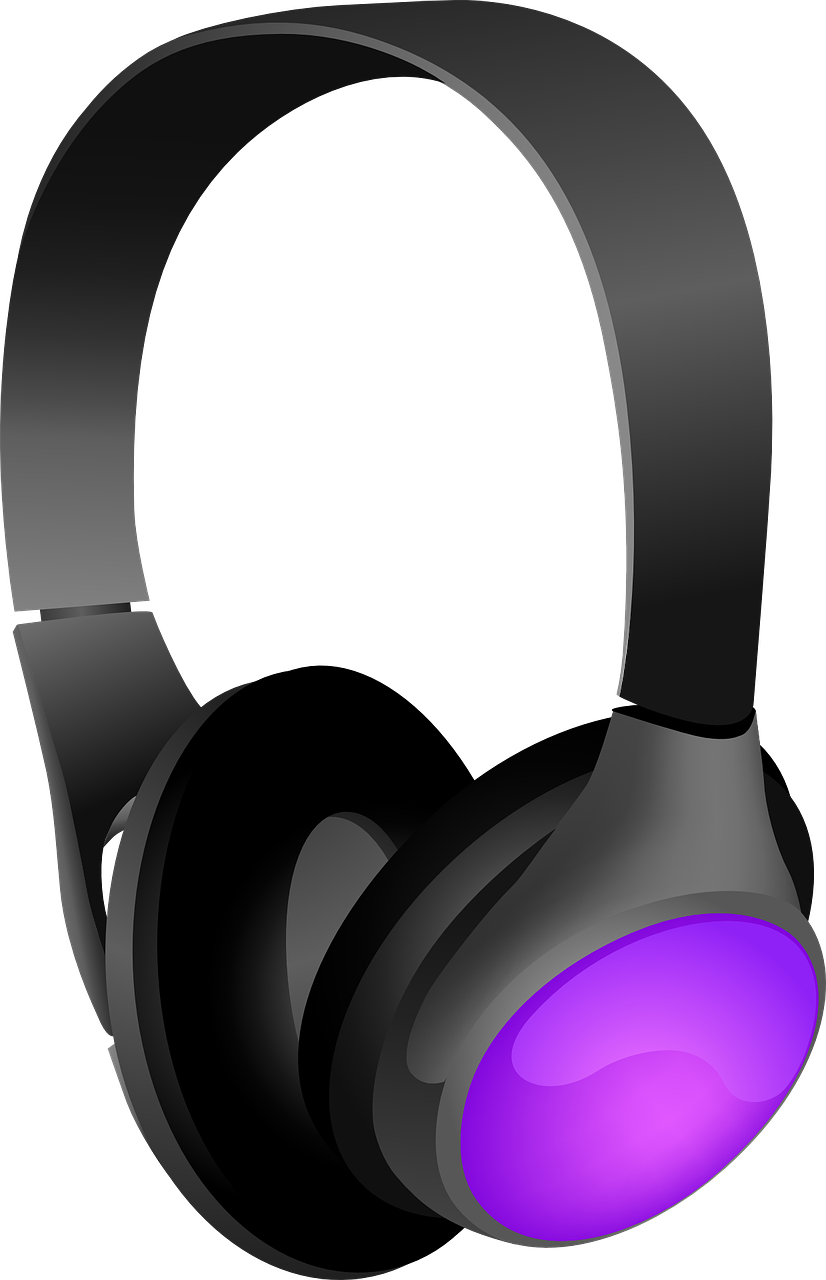 Free To Use &, Public Domain Headset Clip Art - Imagenes De Auriculares Png (826x1280)