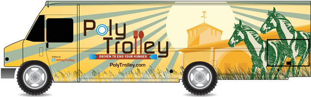 Poly Trolley Logo - Illustration (960x283)