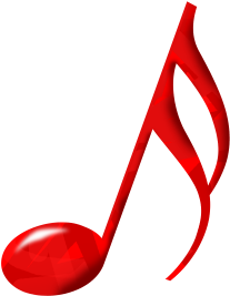Park Red Music Pnh Png Images - Red Music Note Transparent Background (400x300)