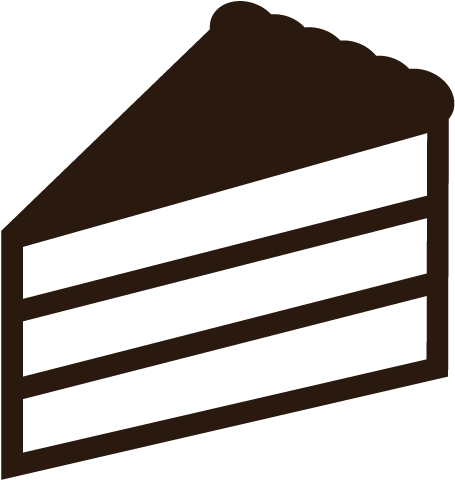 Supplies - Cake Icon Brown Png (534x502)