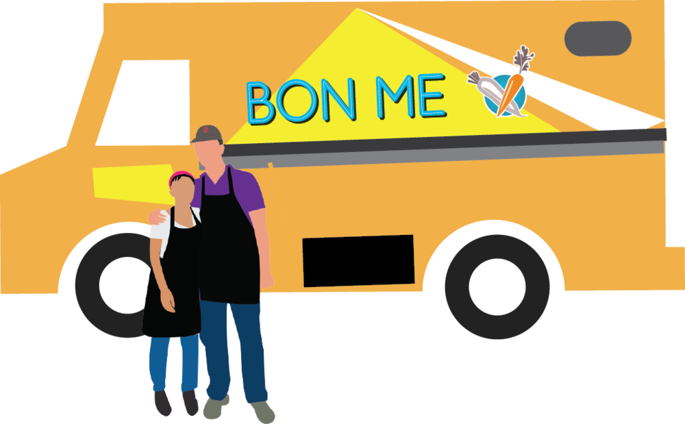 Founders Alison Fong And Patrick Lynch Started Bon - Bon Me Food Truck (1000x619)