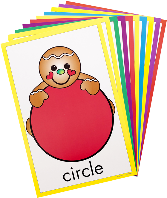 10 Shapes Full Color - Poster Pals Frog Street (600x729)