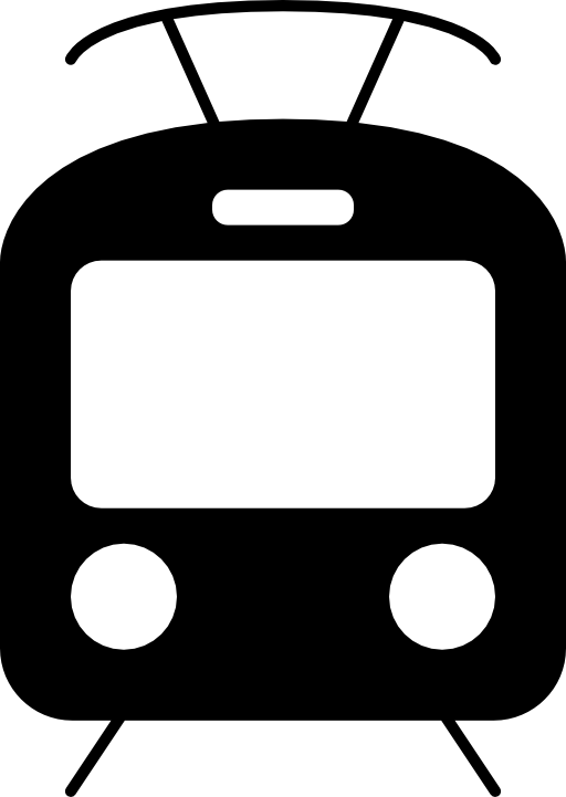 Free Transport Icons - Tram Logo (512x721)