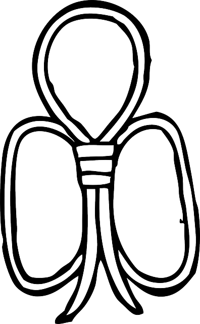 Rope Knot, Outline, Tie, Line, Rope - Rope (396x640)
