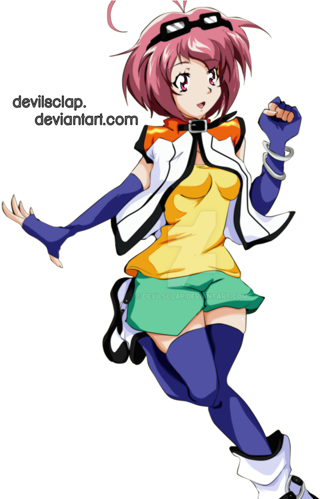 Happy Girl By Devilsclap - Girl (799x1001)