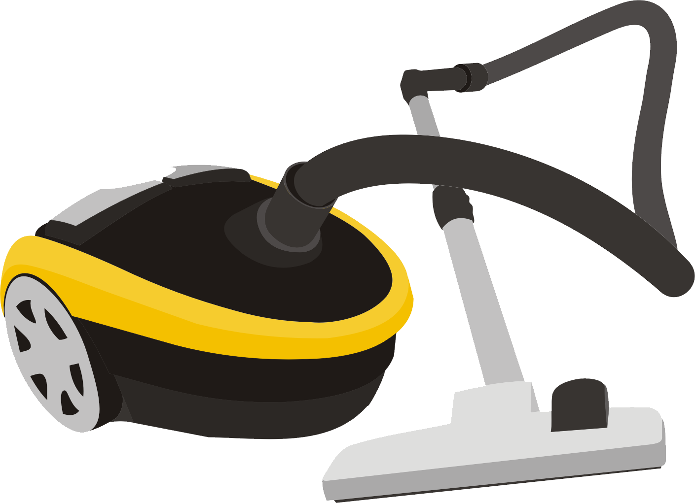 Small Vacuum Cleaner - Vacuum Cleaner Vector Art (1409x1021)