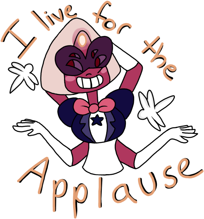 ~i Live For The Applause~ By Xmaikowolfx - Cartoon (681x723)