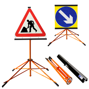 Temporary Road Signs - Men At Work Sign (400x400)
