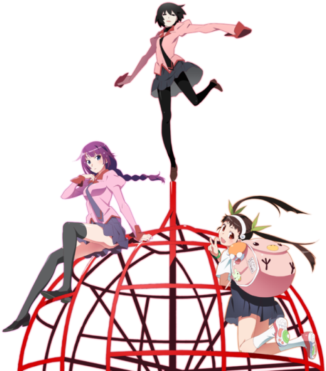 Owarimonogatari 2 Announced For This Summer - Owarimonogatari Tv (500x554)