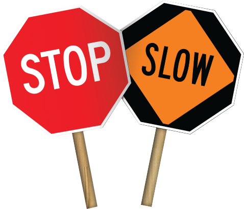 Related Products - Stop And Slow Signs (500x500)