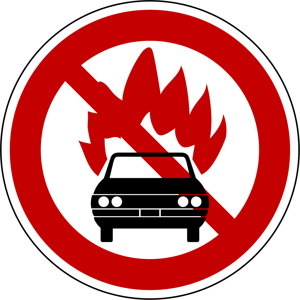 Car Prohibitory Traffic Sign Vehicle - Car Prohibitory Traffic Sign Vehicle (1024x1024)