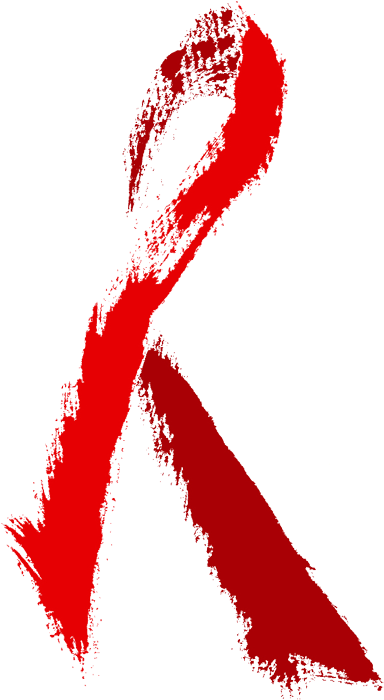 Red Ribbon Club Contact Us - Hiv Awareness Ribbon Png - (436x700) Png ...