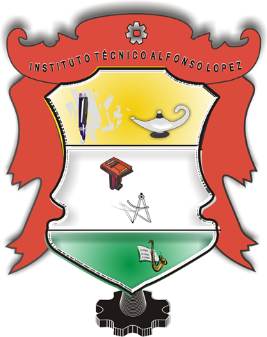Escuela Cervantes - Escudo Del Colegio Instituto Tecnico Alfonso Lopez (384x485)