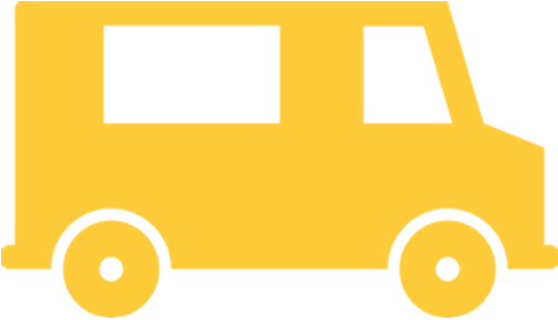 Food Truck - Yellow Food Truck Png (600x427)