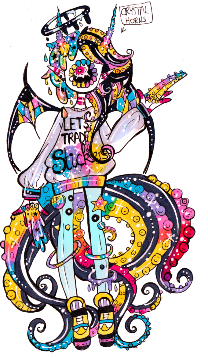 Xynthiimyo Custom Lisafrank Inspo Octobutt By Guppie - Guppy (681x1174)