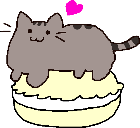 Lisa Frank Panda In Tokidoki Style By Emeraldia The - Pusheen Macaron (589x489)