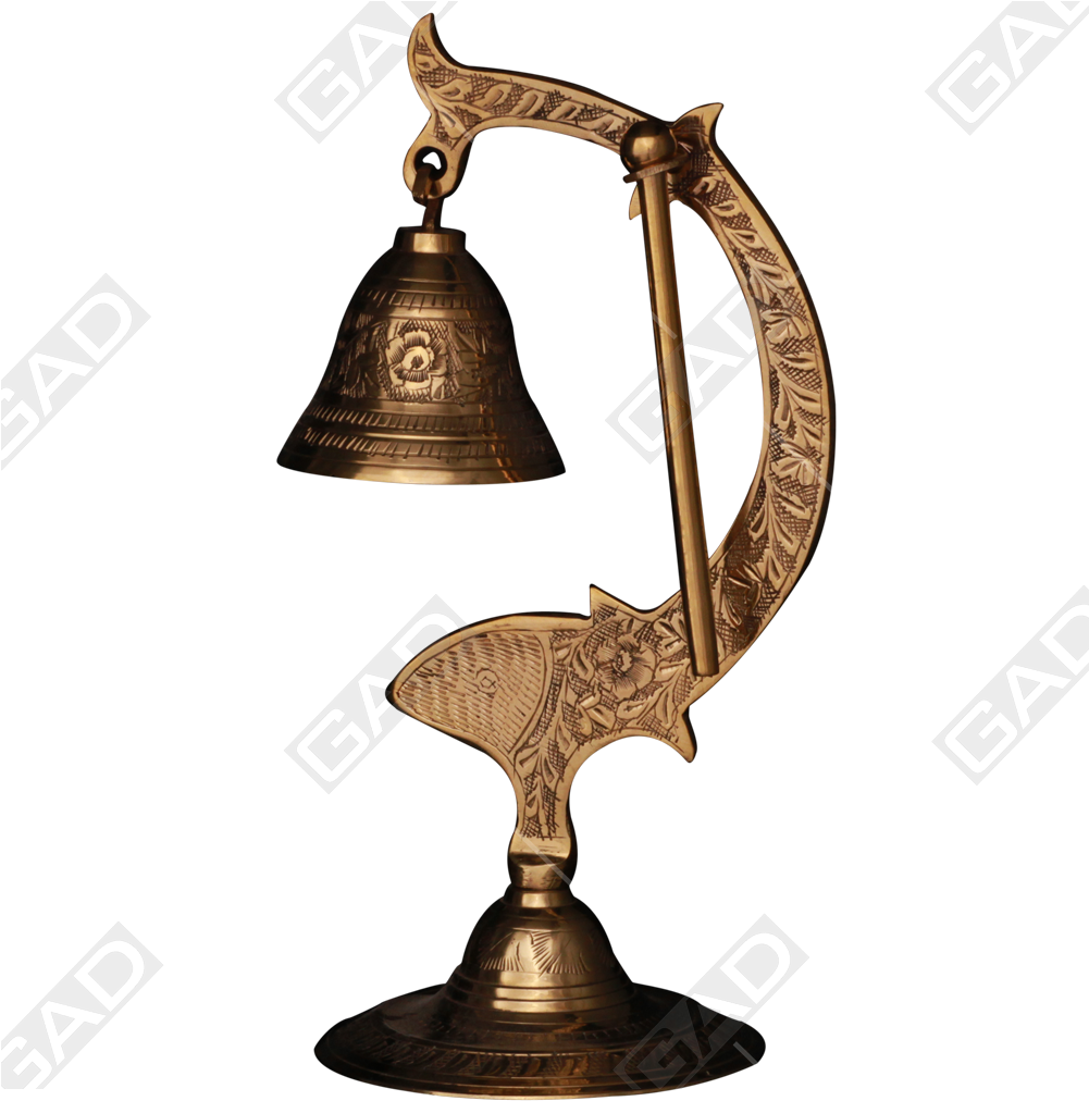 Dinner Gong Fish Jasmine Gold Polished - Brass (1020x1020)