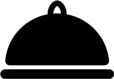 Serving Lunch Vector - Dine Icon Png (400x400)