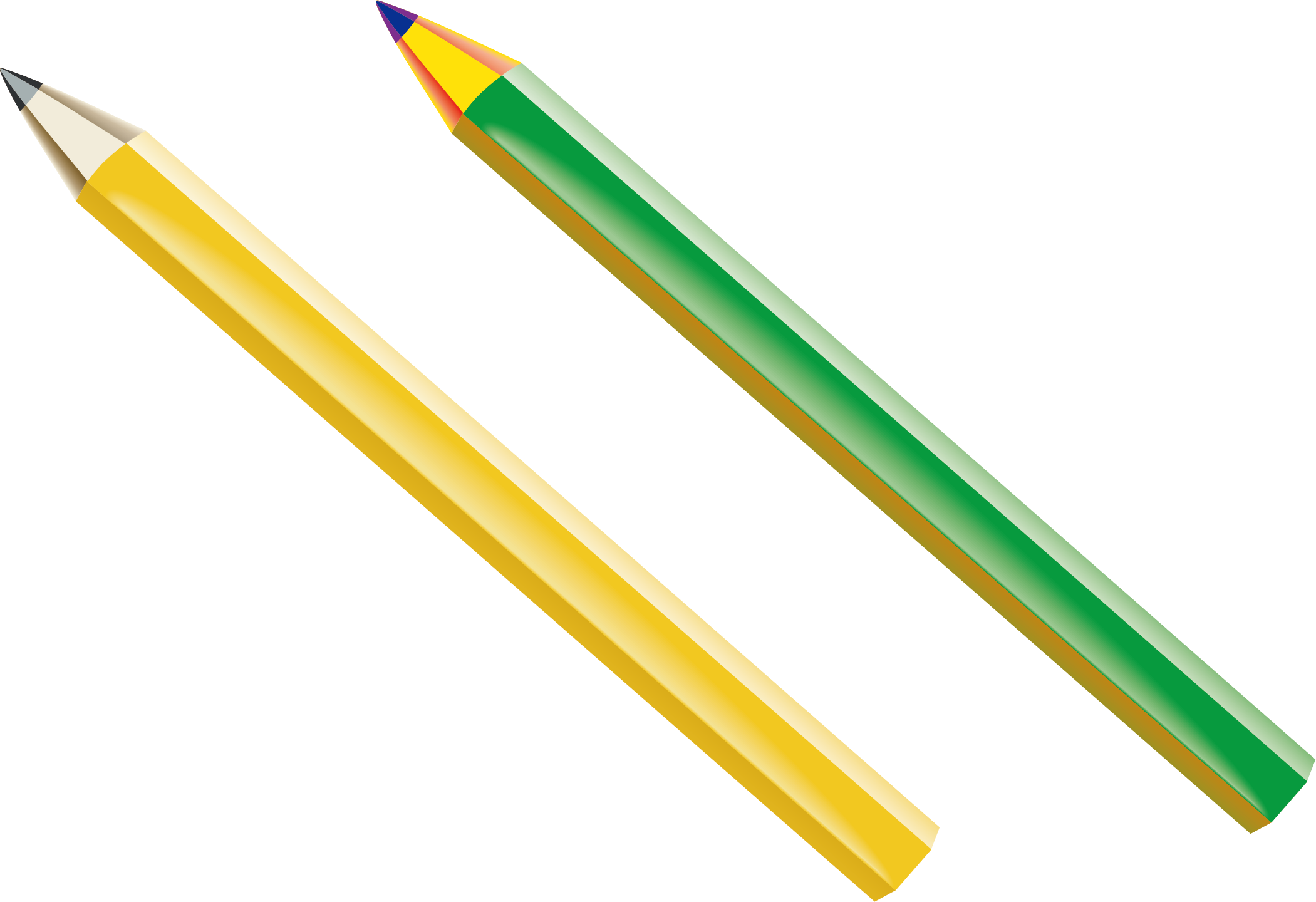 Pencil Png Vector Material - Pencil Png Vector Material (2101x1440)