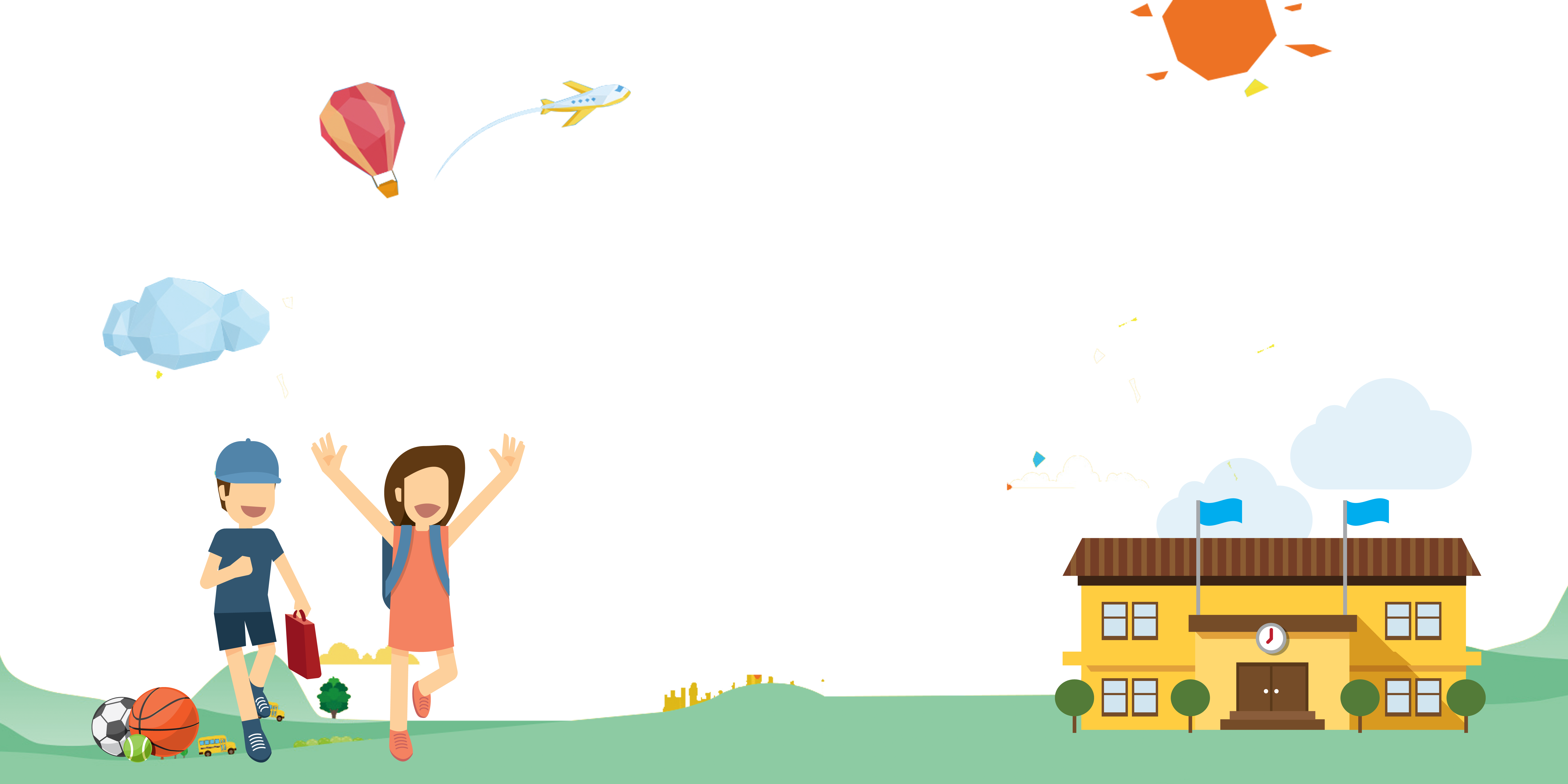 Poster Estudante School - School Background Png (7087x3543)