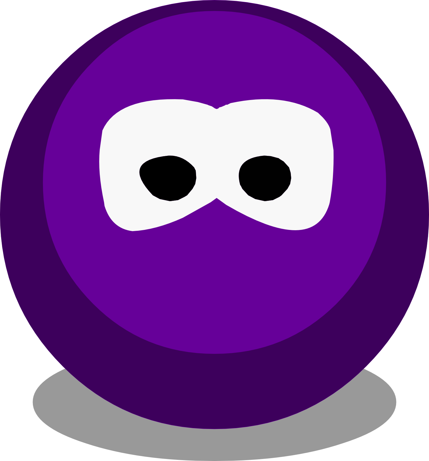Purple Dot Icon - Club Penguin Color Purple (1488x1600)