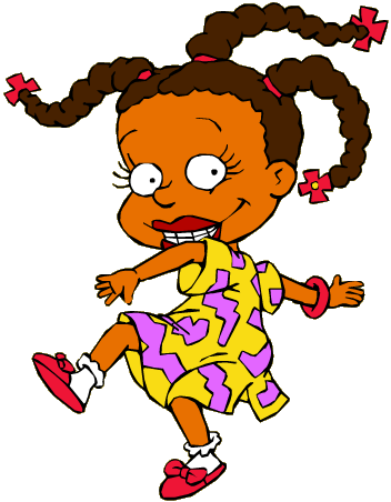Black Female Cartoon Characters We Love - Black Girl From Rugrats (352x452)