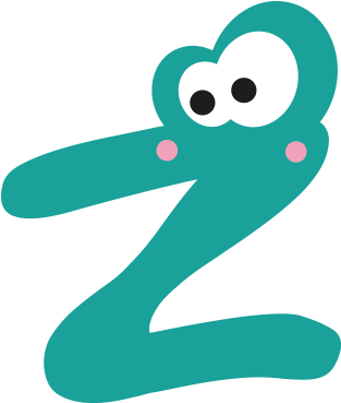 Z Wall Adhesive Letters For Kids Rooms - Cartoon (700x700)
