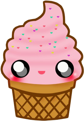 Cute-icecream By Selviiwd By Selviiwd - Cute Cartoon Ice Creams (400x400)