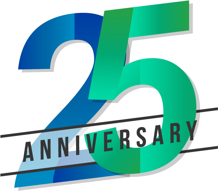 Celebrating 25 Years In Business - 26 Aniversario Vector (739x662)