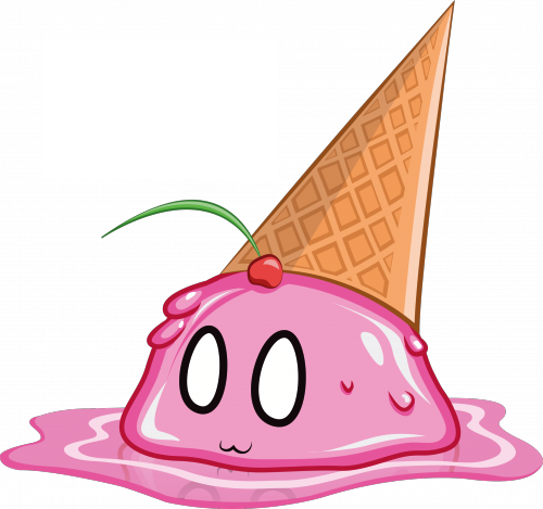 Adorable, Food, And Ice Cream Image - Png Transparent Ice Cream (500x469)