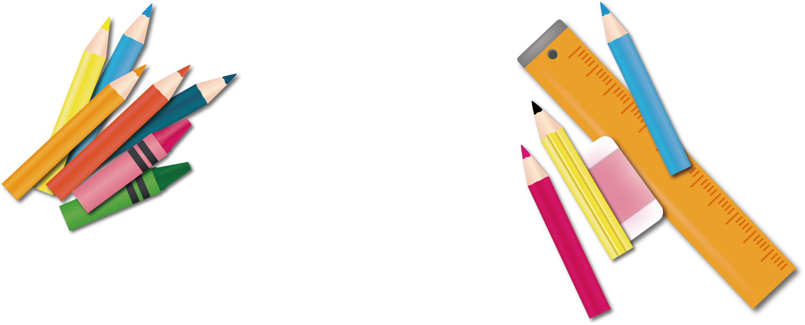Vector Cartoon Stationery Pencil Eraser Ruler - Cartoon Stationery Png - (1649x675) Png Clipart Download Vector Cartoon Stationery Pencil Eraser Ruler - Cartoon Stationery Png - (1649x675) Png Clipart Download