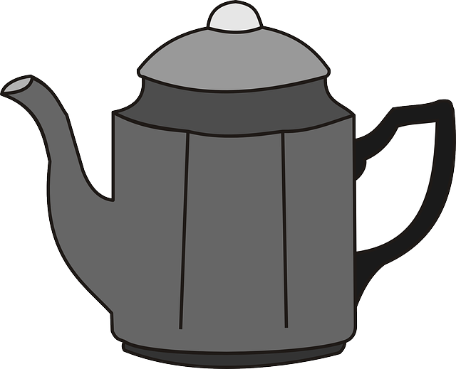 Coffee Pot, Tea Pot, Beverage, Coffee, Tea, Kettle - Clipart Coffee Pot (640x519)