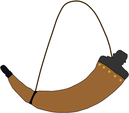 Powder Horn Png Images - Draw A Powder Horn (800x618)