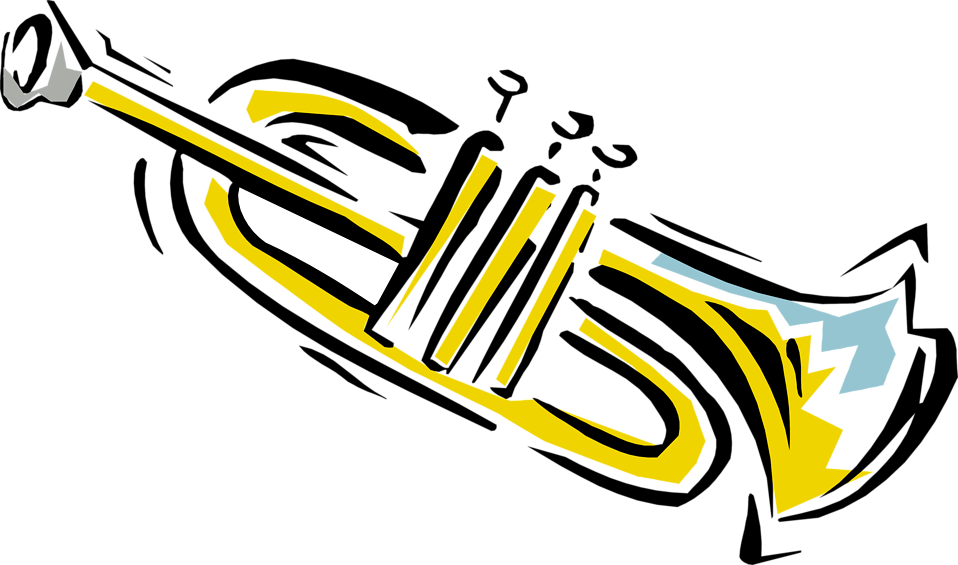 Free Stock Photos - Transparent Background Trumpet Clipart (958x565)