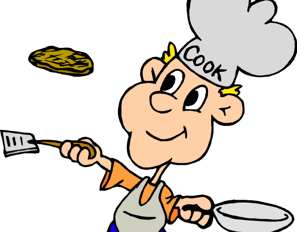62nd Annual Lions Club Pancake & Sausage Day - Cooking Clipart Black And White (960x750)