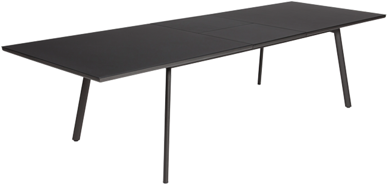 Triconfort / Triconfort Rivage / Table S - Tavolo Calligaris Vetro Nero Temperato (800x800)