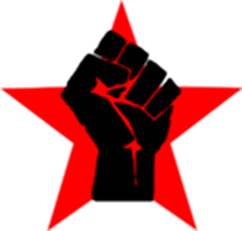 Black Panther Party From Wikipedia, The Free Encyclopedia - Logo Poing Levé (800x765)