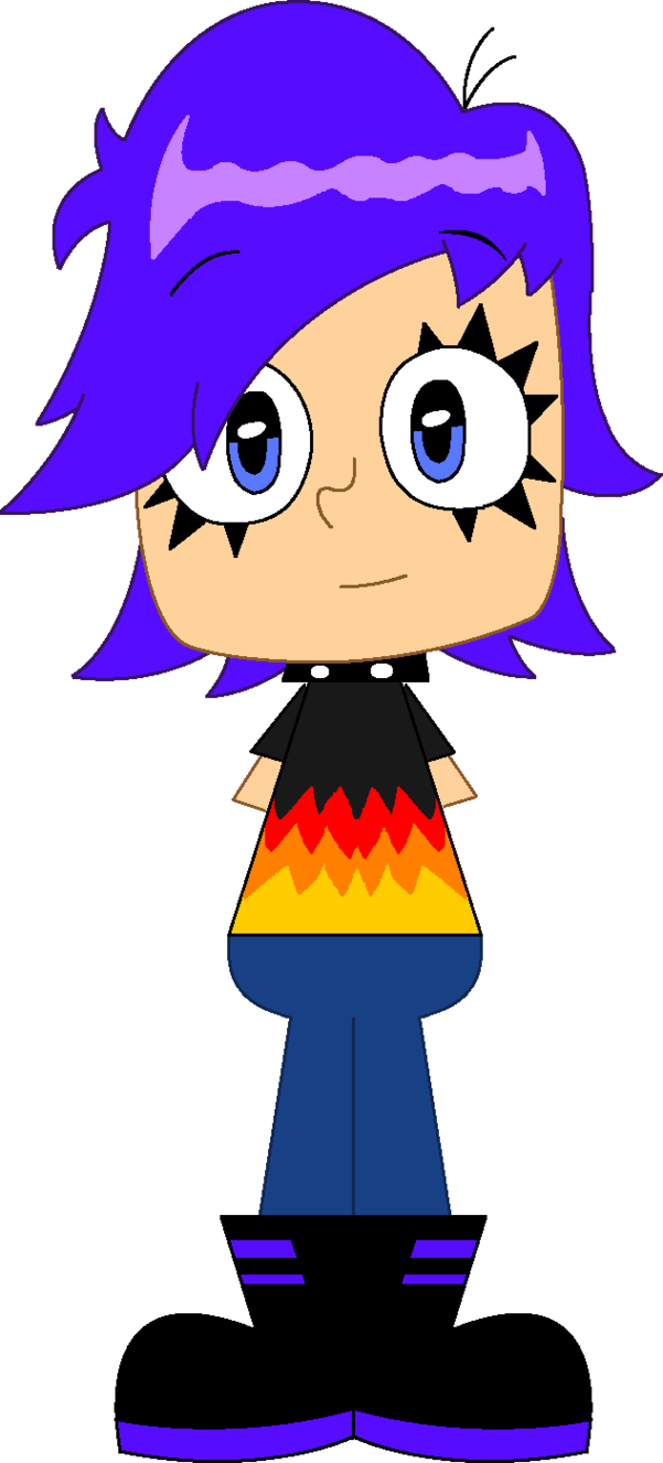 Hi Hi Puffy Amiyumi School Yumi Front Middle By Jakecrader - Hi Hi Puffy Amiyumi Yumi (601x1327)
