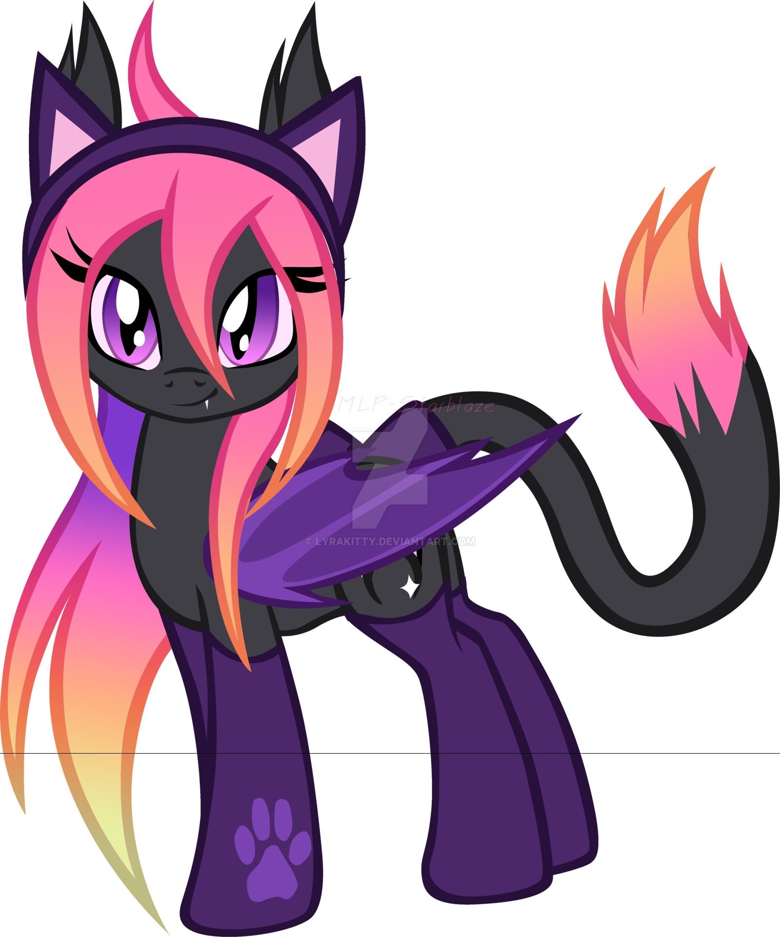 Kit Kat Mlp Oc By Lyra Stars - Kit Kat Mlp Oc (1600x1921)