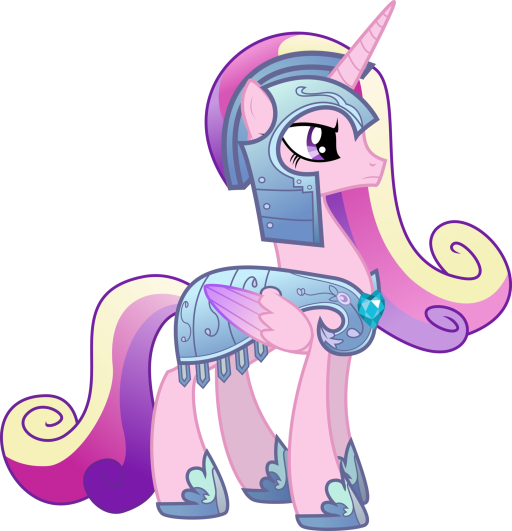 Princess Cadance In Royal Armor By Theshadowstone - My Little Pony Princess Cadence Armor (1024x1062)