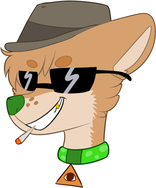 Oliver The No Scopper Mlg Doge By Winged Nerd - Mlg Doge Png (750x750)