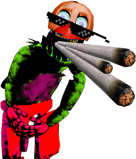 Mlg Fnaf Monster By Adijes - Mlg Fnaf (500x711)