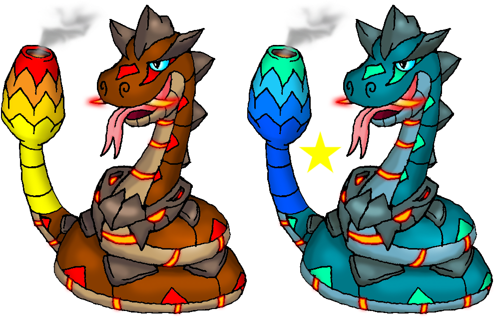 Foomslang By Skarmorysilver - Elapidae (1038x666)