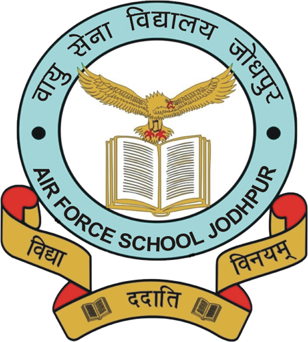 No 1 Air Force School Gwalior Logo (450x500)