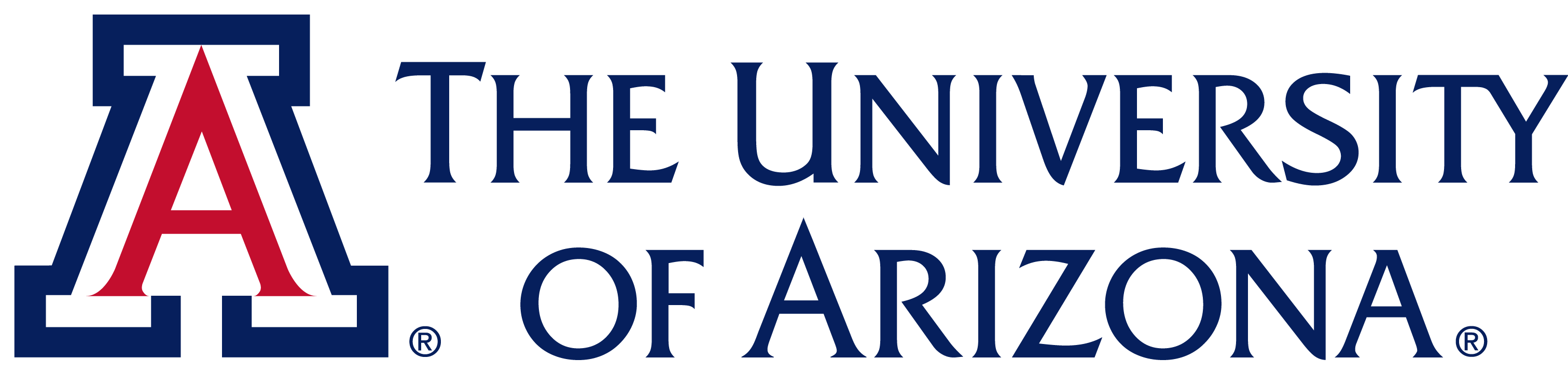 University Of Arizona Seal And Logos - University Of Arizona Logo Vector (3023x717)